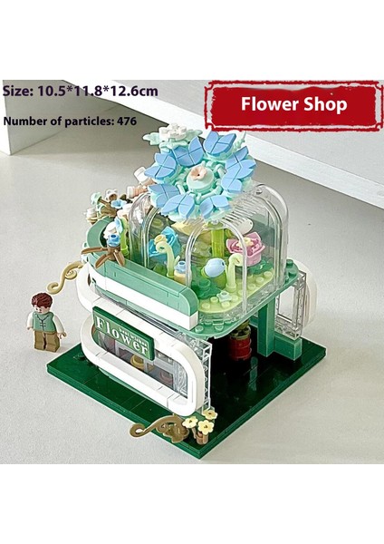 Yeni Yaratıcı Petal Hayvan Kalesi Yapı Taşları Monte Edilmiş Hediye Süs Oyuncakları (Yurt Dışından)