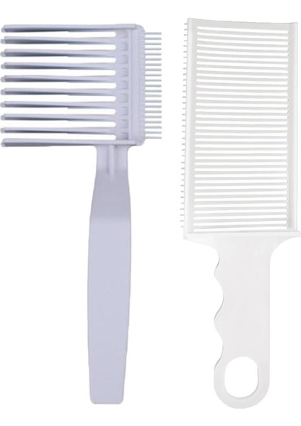 2pcs Düz Üst Combs Örlük Stil I Profesyonel Karıştırma Külle Öı Evi Için Pozisyon Pozisyonu (Yurt Dışından)