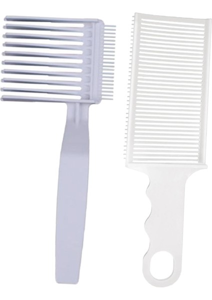 2pcs Düz Üst Combs Örlük Stil I Profesyonel Karıştırma Külle Öı Evi Için Pozisyon Pozisyonu (Yurt Dışından)