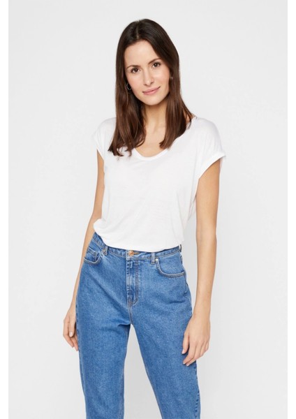 Pieces 17078732 Kadin Body - Beyaz