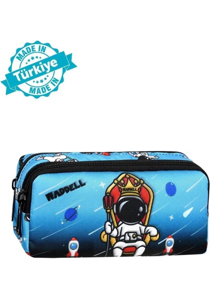 TCR-0022-705 Lisanslı Özel Desenli 2 Cepli Kalem Kutusu Kalemlik