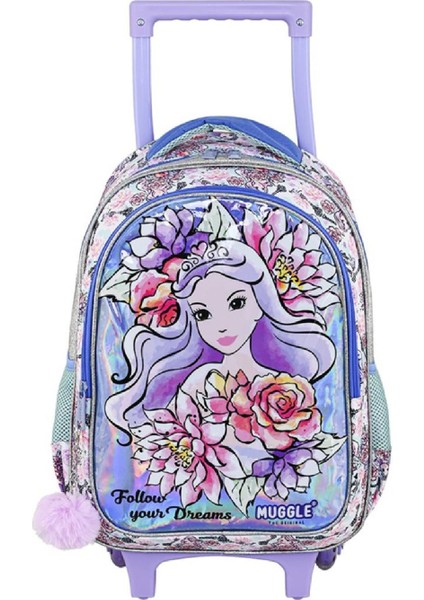 2 Bölmeli Princess Çekçekli Okul Çantası + Termoslu Beslenme Çantası fırsatları