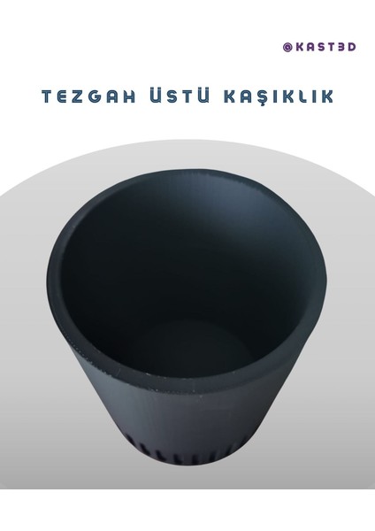 Luxury Tezgah Üstü Kaşıklık 3D Baskı 1 Adet