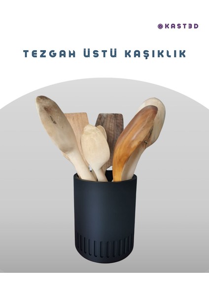 Luxury Tezgah Üstü Kaşıklık 3D Baskı 1 Adet