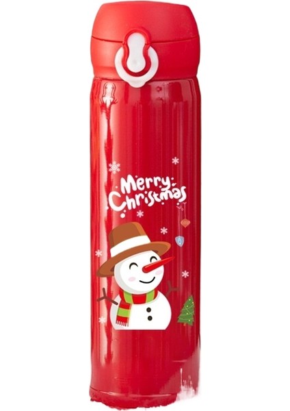 新款圣诞保温杯创意卡通学生不锈钢水杯情侣便携弹跳保温杯批发 (Yurt Dışından)