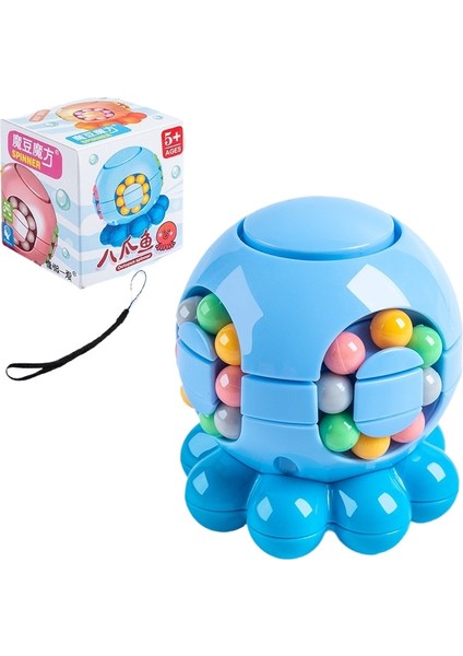 Ahtapot Dekompresyon Oyuncağı Sihirli Fasulye Çeşitli Rubik Küpü Eğitici Oyuncak (Yurt Dışından)