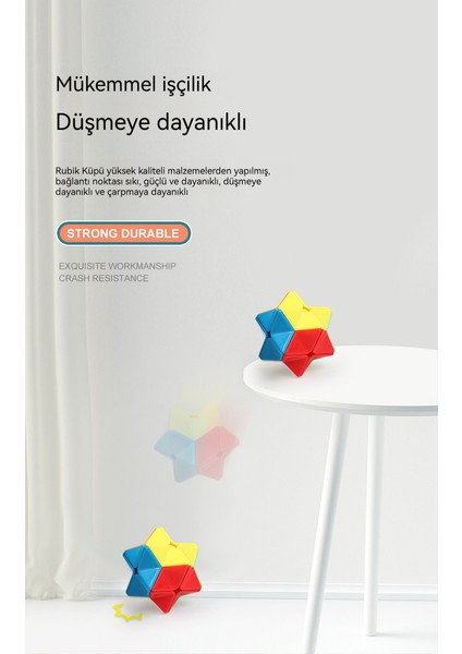 Çokgen Zeka Ikinci Mertebeden Rubik Küpü Bulmaca Erken Eğitim Egzersiz Düşünme Uzay Hayal Gücü (Yurt Dışından)