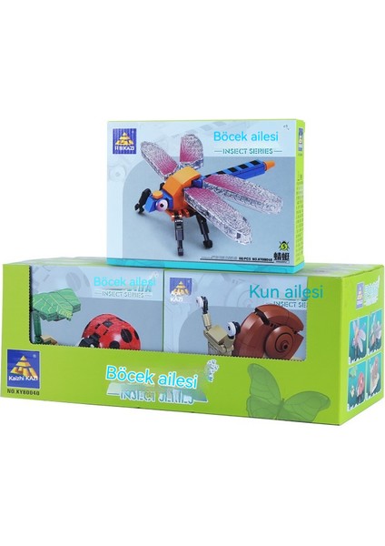 Küçük Kutulu Böcek Arı Çocuk Montaj Oyuncakları (Yurt Dışından)