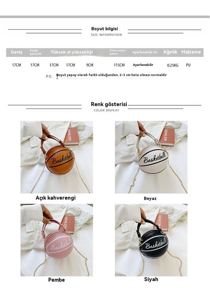 Crossbody Çanta Küçük Yuvarlak Çanta El Omuz Çanta (Yurt Dışından) modelleri