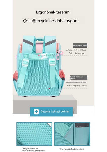 Ilkokul Öğrencileri Için Sevimli Karikatür Büyük Kapasiteli Hafif Sırt Çantası (Yurt Dışından) fiyatları