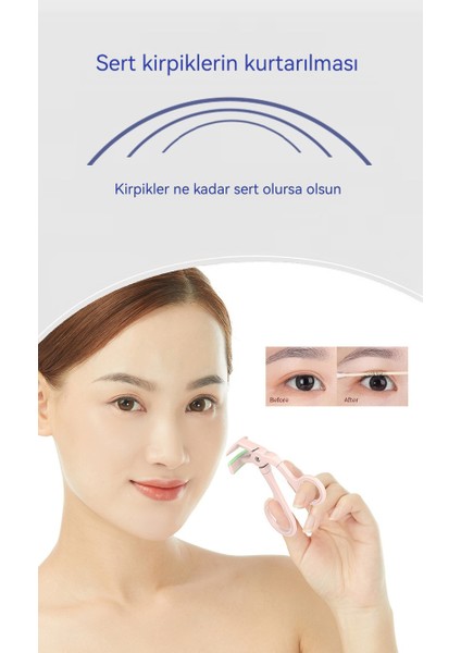 Kirpik Kıvrımcı Kirpik Kıvrımcı Çerçevesiz Kirpik Kıvrımcı (Yurt Dışından)