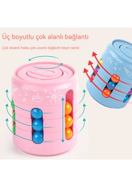 Çocuk Eğitici Oyuncaklar Parmak Uçları Finger Gyro Teneke Rubik Küp Fasulye (Yurt Dışından) modelleri