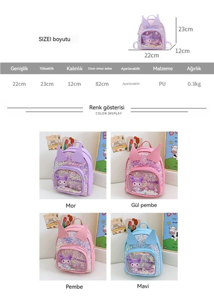 Sevimli Karikatür Öğrenci Dışarı Çıkış Sırt Çantası Kız Moda (Yurt Dışından) fiyatları