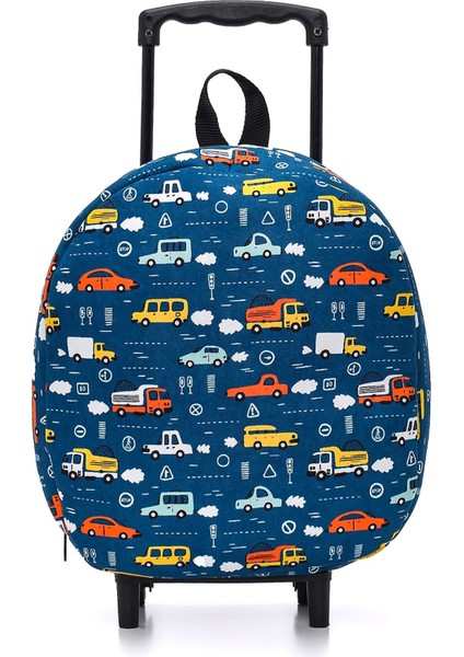 Araba Desenli Çekçek Çanta