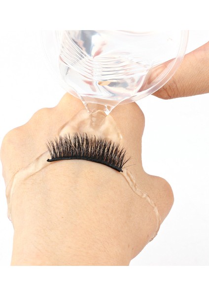 Avrupa ve Amerikan Lastik Şerit Yapıştırıcı Olmayan Sahte Kirpik Seti (Yurt Dışından) modelleri