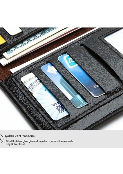 Erkek Cüzdan Cüzdan Uzun Açık Çoklu Kart (Yurt Dışından) modelleri