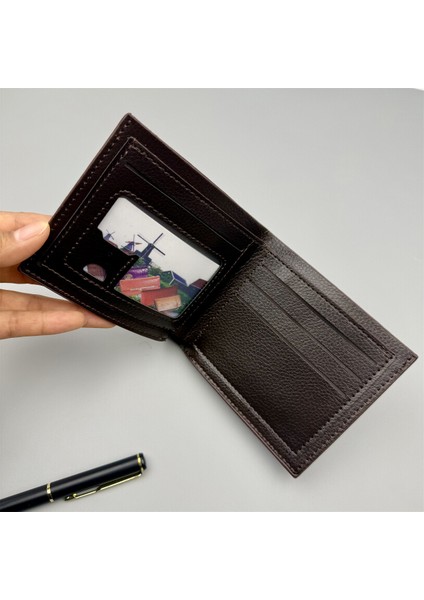 Erkekler Kısa Cüzdan Yumuşak Deri Ince (Yurt Dışından) modelleri