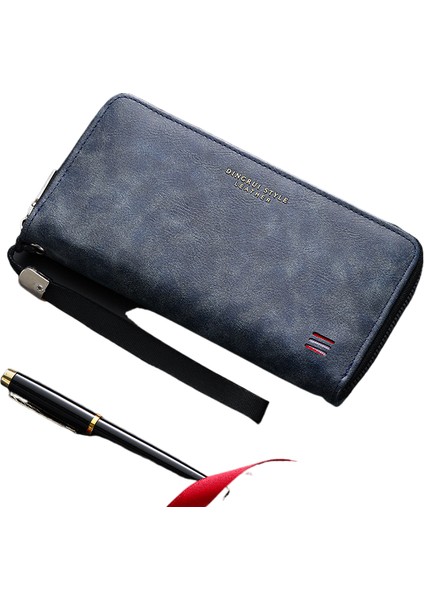 Yeni Erkek Rahat Çoklu Kart Uzun Cüzdan Çanta (Yurt Dışından)