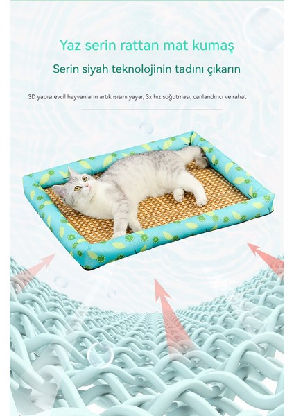 Yaz Kedi Kulübesi Köpek Kulübesi Evcil Hayvan Mat Yatak (Yurt Dışından) fiyatları