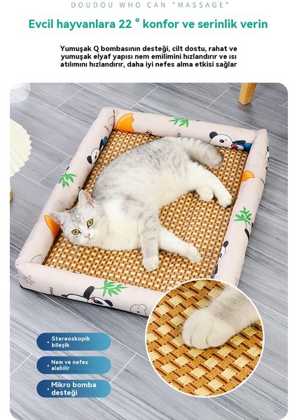 Yaz Kedi Kulübesi Köpek Kulübesi Evcil Hayvan Mat Yatak (Yurt Dışından) modelleri