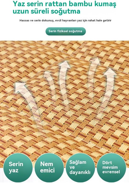 Yaz Kedi Kulübesi Köpek Kulübesi Evcil Hayvan Mat Yatak (Yurt Dışından) fırsatları