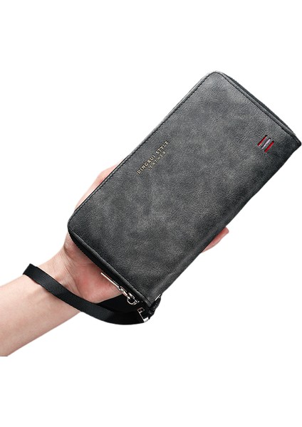 Yeni Erkek Rahat Çoklu Kart Uzun Cüzdan Çanta (Yurt Dışından)