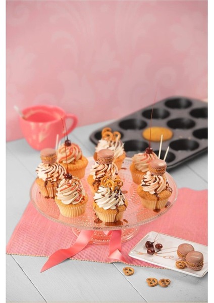 Luxury Classic Muffin Kek Kalıbı 12'li 38X27 cm 1 Adet