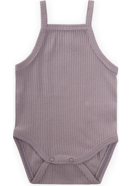 Askılı Zıbın 0-3 Yaş Lila