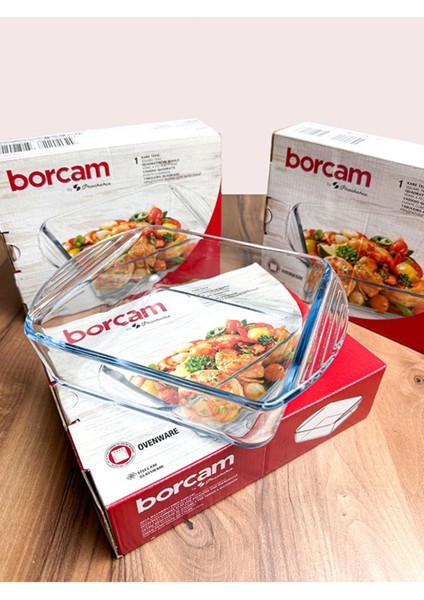 Luxury Airfryer Uyumlu Kare Borcam 1 Adet