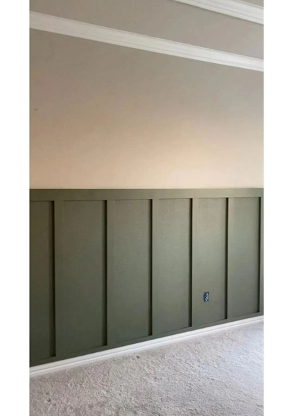 Luxury Iskandinav Duvar Çıtası 1 Paket (5 Adet) 8×100 cm Mdf Duvar Çıtası TL-CITA-100X8 1 Adet