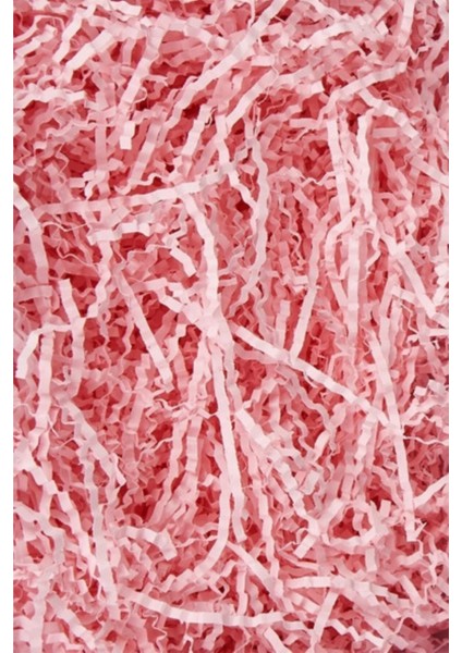 Luxury Kırpık Kırpıntı Z Zigzag Pelur Kırpıntı Kağıt 100 gr Pembe Renk Süs Dolgu Malzemesi Paper 1 Adet