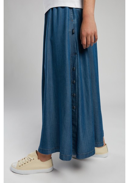 Megan Kadın Jean Etek Denim modelleri