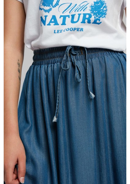 Megan Kadın Jean Etek Denim fırsatları