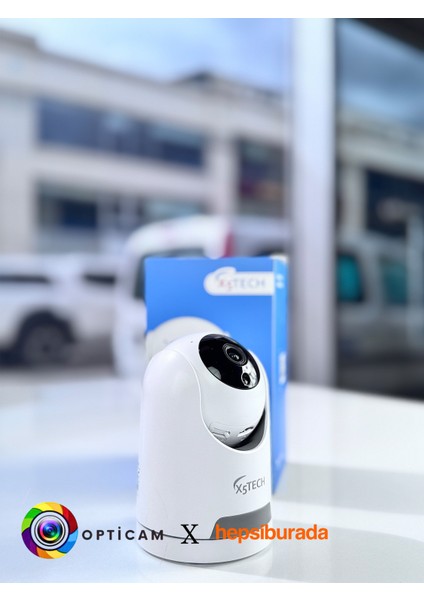 X60 Wi-Fi 360 Derece 3mp Bebek/ofis/ev Kamerası