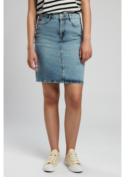 Lami 2 Kadın Jean Etek Denim fiyatları