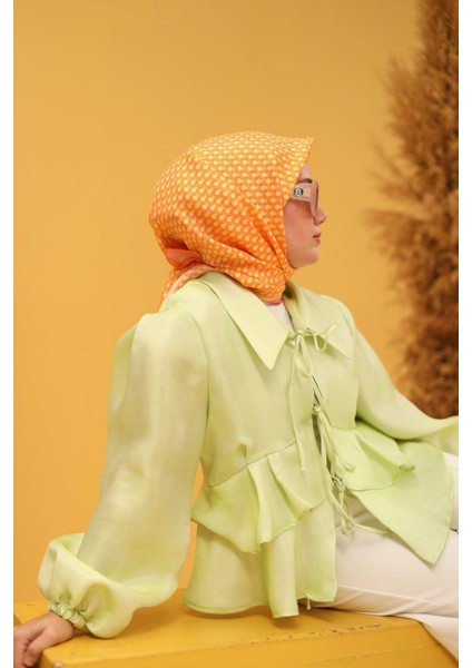 Tivil Ipek Eşarp IST11438-37 Turuncu-Somon modelleri