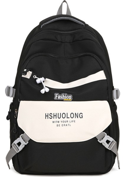 Kızlar ve Erkekler Için Basit Büyük Kapasiteli Sırt Çantası (Yurt Dışından)