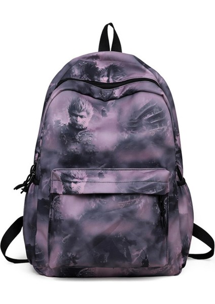 Erkek ve Kız Çocukları Için Büyük Kapasiteli Graffiti Sırt Çantası (Yurt Dışından)