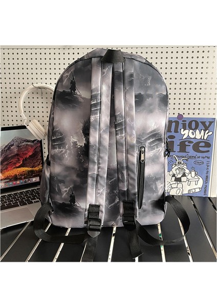 Erkek ve Kız Çocukları Için Büyük Kapasiteli Graffiti Sırt Çantası (Yurt Dışından) modelleri
