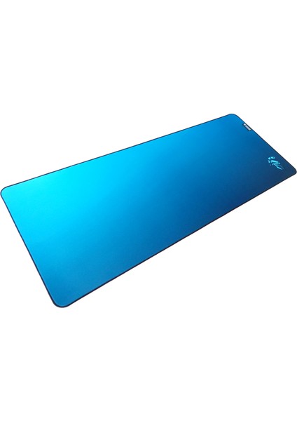 Deep Blue 80X30CM Hybrid (Control + Speed) Kumaş - 4mm Kalınlık - Özel Yüzey Altı Dikiş - Kaydırmaz Zemin XL Premium E-Sport Gaming Mousepad
