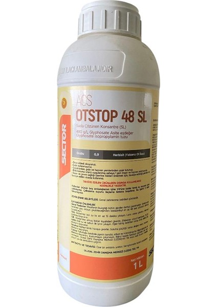 Otstop Yeşil Kurutan yabani ve yabancı ot kurutma istenmeyen otları kurutma 1 lt