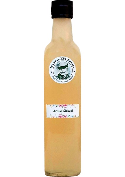 Doğal Katkısız Ev Yapımı Armut Sirkesi 500ml