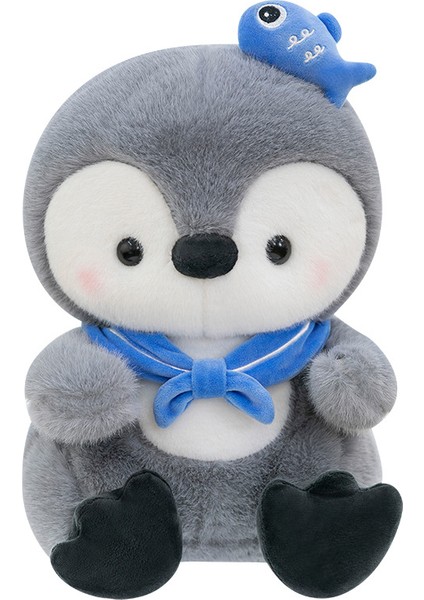 Sevimli Yumuşak Penguen Bebek Peluş Oyuncaklar Oceanarium Çocuklar Yatıştırıcı Bebekler (Yurt Dışından)