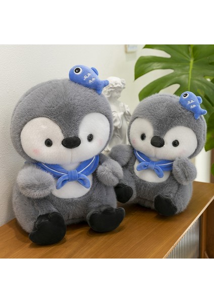 Sevimli Yumuşak Penguen Bebek Peluş Oyuncaklar Oceanarium Çocuklar Yatıştırıcı Bebekler (Yurt Dışından)