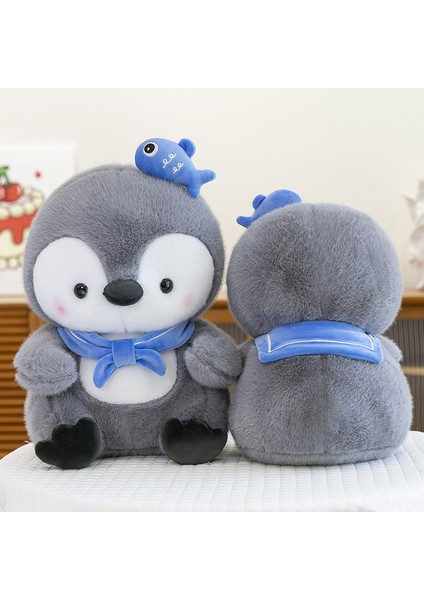 Sevimli Yumuşak Penguen Bebek Peluş Oyuncaklar Oceanarium Çocuklar Yatıştırıcı Bebekler (Yurt Dışından)