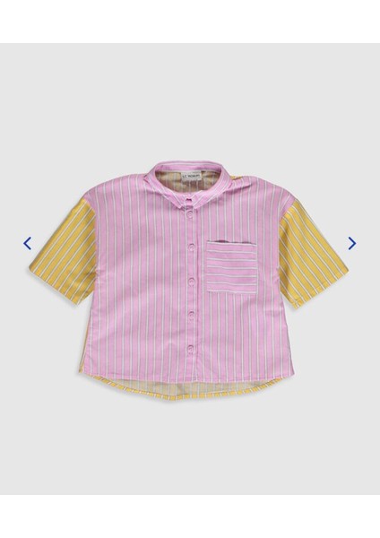 Kız Çocuk Çok Renkli Gömlek
