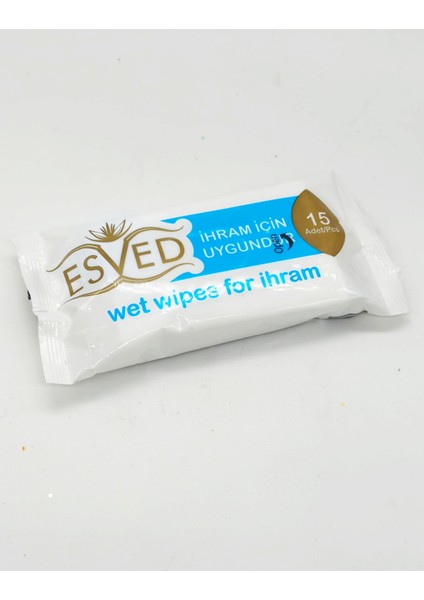 Kokusuz Ihram Seti 5li , Ihram Sıvı Sabunu, Ihram Şampuan, Ihram Katı Sabun, Ihram Islak Mendil