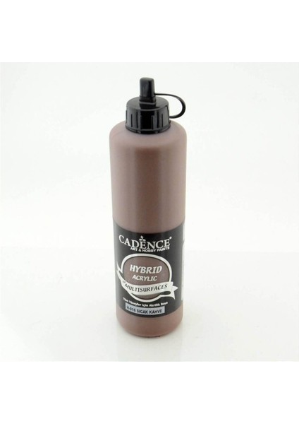 H016 Sıcak Kahve Hibrid Akrilik Hobi Boyası 500 ml