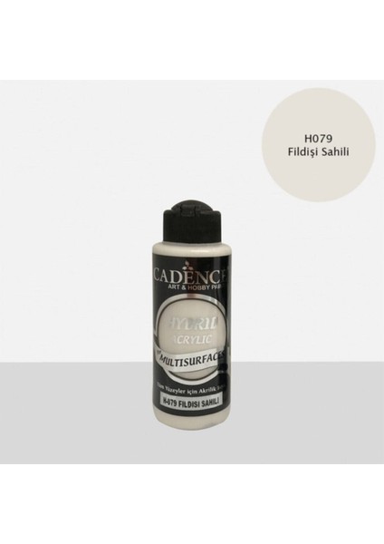 Hibrit Multisurface Akrilik Boya 120 ml H079 Fildişi Sahili