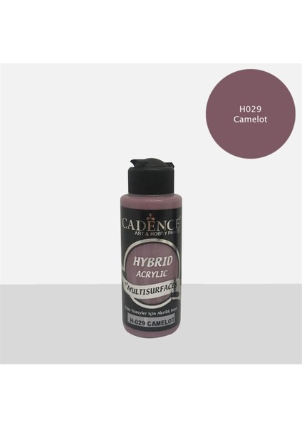 H 029 Camelot Hibrid Akrilik Hobi Boyası 120 ml